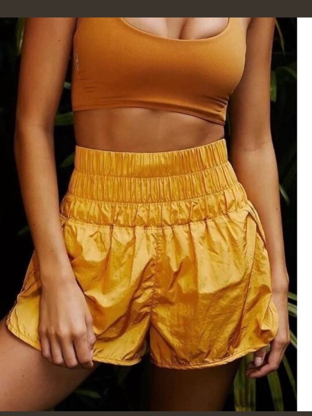 FP Movement The way home shorts NWT Varsity gold medium